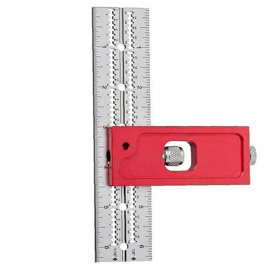 1Pc Combination Square Set Woodworking Joinery Measuring Ruler Carpenter Tools 6 inches Practical and Clever ，Carpentry Squares，Tools and Home - WoodArtSupply