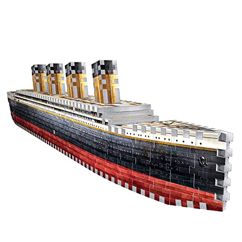 Wrebbit 3D Puzzles Wrebbit 3D - Titanic 440-Piece 3D Jigsaw Puzzle WREBBIT3D