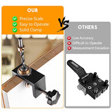 3 in 1 Dowel Jig Drill Kit,Hizmivos Woodworking Dowel Drilling Guide Set with 8/10/15mm Hole Dowel Pins,Adjustable Pocket Hole Jig Kit with Hizmivos