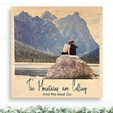 Your Photo and Text Printed on Real Wood | Christmas Gift | Personalized Photo Gifts | Boyfriend Gift | Custom Photo Gifts | Picture Frames DREAM BIG PRINTABLES