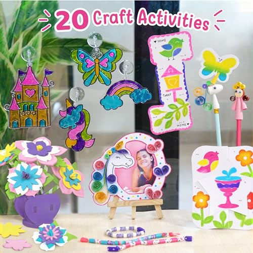 Imagimkake Fabulous Craft Kit | Creative Toy and DIY Set for Kids, Arts and Crafts for Kids | Christmas Gifts for Kids, Craft Kits for Kids, Gifts Imagimake