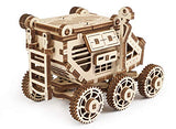 UGEARS Science STEM Mars Rover, DIY Engineering Activity, STEAM School Project, Mechanical Wooden Puzzle, Eco Building 3D Toy, Educational Gift for UGEARS