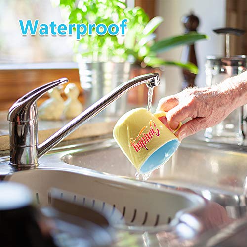 20 Glossy Sticker Paper Cricut for Inkjet Printer- Waterproof Paper Printable Vinyl White Decal Sheets A4 - Holds Ink Beautifully & Dries Quickly GPFMLDFV