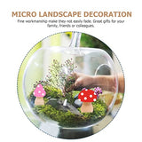 SEWACC 18 Pcs Wooden Mushrooms Unfinished Wood Mushroom Various Sizes Smooth Mushroom Decor Mini Mushrooms for Arts and Crafts Projects Decoration SEWACC