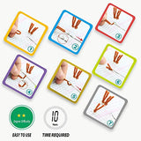 ZFFLYH Deer Latch Hook Kit, DIY Large Latch Hook Kit for Adults 3D Printed Canvas Pattern Crochet Handcraft Embroidery Tapestry Hobby & Crafts ZFFLYH