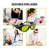 180-420 &740-1100nm Laser Safety Glassess 808nm Laser Engraving Protective Goggles,980nm, 1064nm Industrial Laser Protective Glasses,Professional JILERWEAR