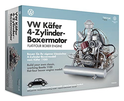 Franzis VW Beetle Flat-Four Engine Model Kit - WoodArtSupply