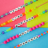 Just My Style Alphabet Beads Bracelet Making Studio By Horizon Group USA, Make 50+ Custom Bracelets With Over 2000+ Premium Beads, Includes Storage Just My Style