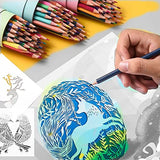 ZHluja 15-Pack 4 mil 12-Inch-by-12-Inch Blank Stencil Sheet for Cricut Vinyl, Silhouette, Transparent PET Acetate Mylar Craft Template Material ZHluja