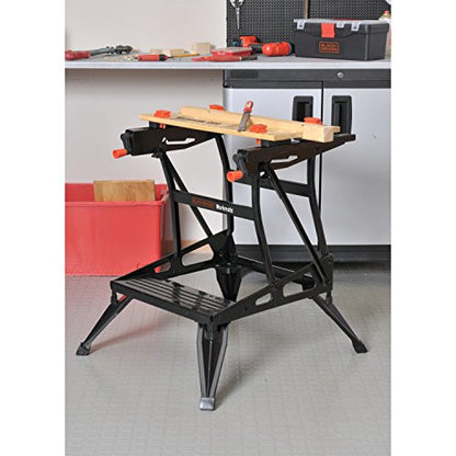 BLACK+DECKER WM225 Workmate 225 450 Pound Capacity Portable Work Bench - WoodArtSupply