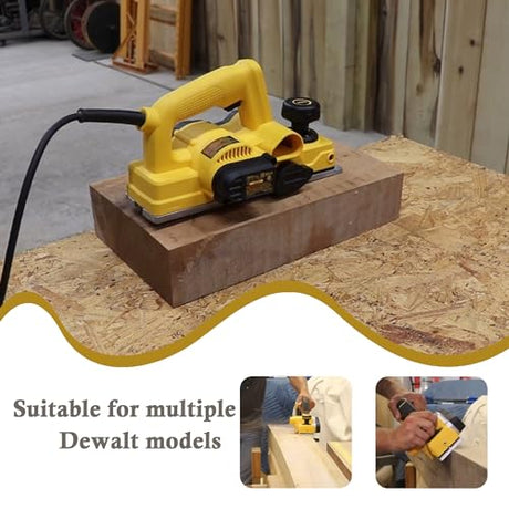 3-1/4-Inch planer blades 82mm Replacement For Makita 1900B KP0800，DeWalt DW6655 D26676 DW680 and Most Hand-Held Planer (Set of 4) HNF