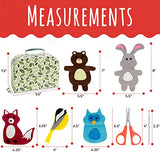 CraftLab Woodland Animals Kids Sewing Kit, Educational Arts & Craft Gift for Boys and Girls Ages 7 to 13 CraftLab