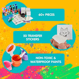 JOYIN 24 Magnetic Mini Tiles Art Kit, Creativity DIY Paint, Arts and Crafts for Kids, DIY Supplies for Party Favors, Family Activity, Birthday JOYIN