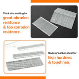 KAMSIN #ST64 14 Gauge Heavy Duty Pneumatic Concrete T Nailer Kit with 400 PCS Concrete T Nails, 1-Inch to 2-1/2-Inch Leg Air Power Concrete Nails Gun - WoodArtSupply