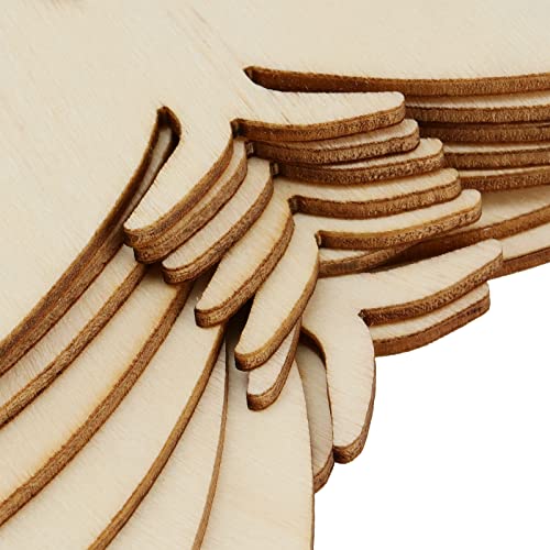 HOZEON 80 PCS Wood Butterfly Crafts, Wooden Butterfly, Wooden Butterfly for Crafts Butterfly Wood Cutouts for Painting, DIY Project, Decorations HOZEON