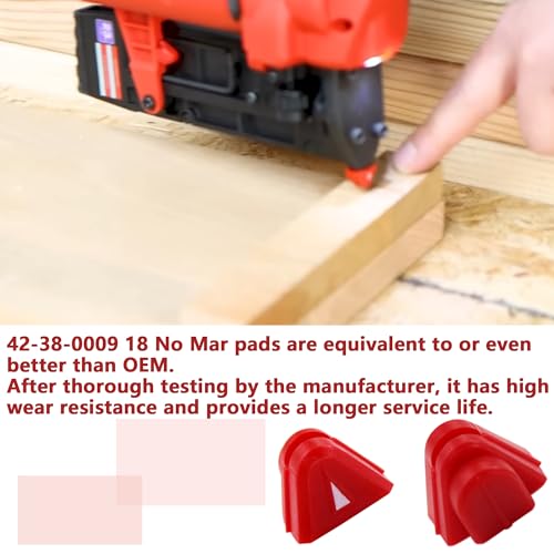 Replacement Milwaukee No Mar Pad Nose cushion no mar tip 42-38-0009 Fit for Milwaukee PIN Nailer 2540-20 And Milwaukee 23 Gauge Compact Cordless Pin Cawla