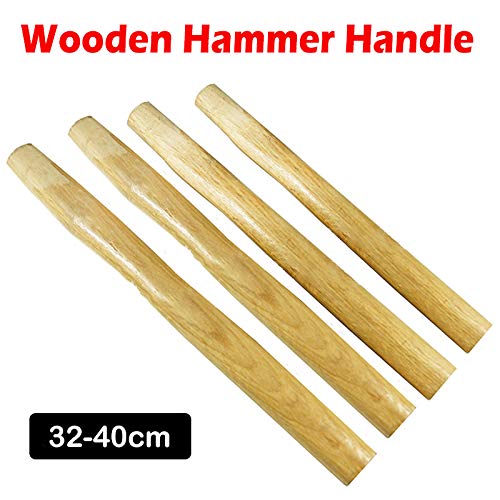 Wooden Handle for Sledge Hammer Claw Hammer, Wood Tool Handle Replacement Shockproof Handle Hammers Mallets Hand Tool, 37cm SEIWEI