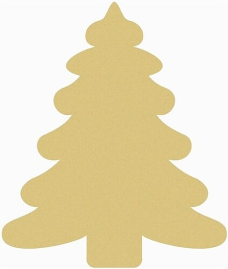 Wooden Christmas Tree Unfinished Cutout, Wooden Shape, Paintable Build-A-Cross