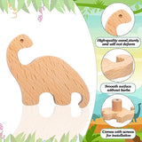 Qunclay Wooden Animal Cabinet Knobs Decorative Wood Dresser Knobs with Screws Dresser Pulls Wood Marine Woodland Animals Knobs Furniture Knobs Qunclay