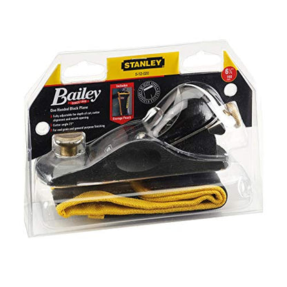 Stanley STANLEY 5-12-020 6.1/4" Block Plane C/w Pouch - WoodArtSupply