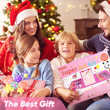 Soucolor Art Supplies, 283 Pieces Drawing Set Art Kits with Trifold Easel, 2 Drawing Pads, 1 Coloring Book, Crayons, Pastels, Arts and Crafts Gifts Soucolor