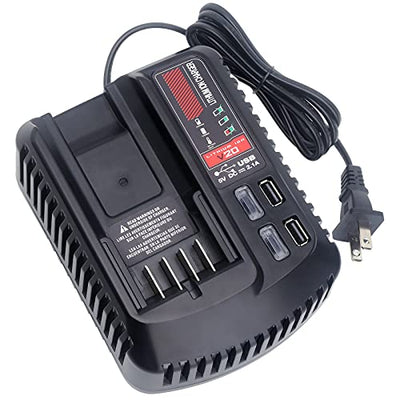 CMCB104 V20 Battery Fast Charger Replacement for Craftsman V20 Craftsman 20V max Lithium Compact Batteries Lithium Battery CMCB202 CMCB204 CMCB206