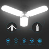 LED Garage Light,400 Watt Equivalent 6000K,Cool Daylight White LED Area Light,E26/E27 Medium Base,for Outdoor Factory Warehouse Barn Backyard and DooVii