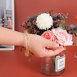 6PCS Large Bracelet Resin Molds, Gartful Round C Font Silicone Jewelry Mold for Epoxy Casting, Silicone Bangle Mold for Making DIY Crafts Supplies, 6 Gartful