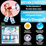Epoxy Resin Art Resin Crystal Clear Formula- The Artist's Resin for Coating, Casting, Resin Art, Geodes, Tabletop, Bar Top, Live Edge Tables, River NAKED FUSION