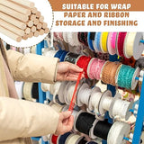 Leinuosen 50 Pcs Wooden Dowels 36 Inch Long Wooden Dowel Rods Unfinished Wooden Dowel for Crafts Dowel Rods Wood Sticks Unpainted Dowel Rods for Leinuosen