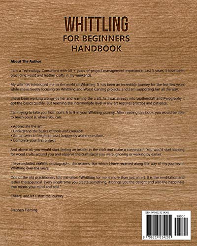 Whittling for Beginners Handbook: Starter Guide with Easy Projects, Step by Step Instructions and Frequently Asked Questions (FAQs) (DIY Series) - WoodArtSupply