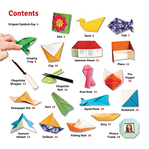 Classic Origami for Beginners Kit: 45 Easy-to-Fold Paper Models: Full-color instruction book; 98 sheets of Folding Paper: Everything you need is in Tuttle Publishing