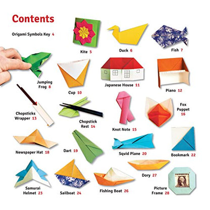 Classic Origami for Beginners Kit: 45 Easy-to-Fold Paper Models: Full-color instruction book; 98 sheets of Folding Paper: Everything you need is in