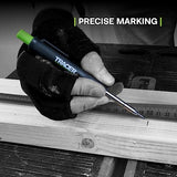Tracer Deep Pencil Marker - Replacement Lead (6 Pack) - Site Holsters - All In One Marking Kit - Built For Construction SD Fire Alarms TRACER