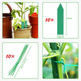 Augshy Moss Pole, 27 Inch Moss Poles - 2Pcs 17 Inch Plant Stakes Moss Sticks for Monstera Indoor Creepers Plant Support Extension Climbing Plants Augshy
