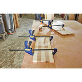 IRWIN QUICK-GRIP Bar Clamp, One-Handed, Micro, 4-1/4-Inch (1964746) , Yellow IRWIN