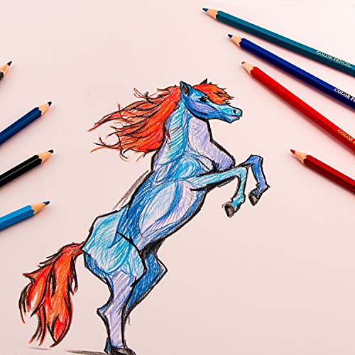 Pentel Arts Colored Pencils, Assorted Colors, Set of 12