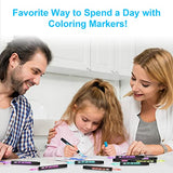 Outline Markers Self-outline Metallic Markers, 12 Colors Double Line Outline Markers, Super Squiggles Shimmer Outline Glitter Pen Set for Christmas Hoxida