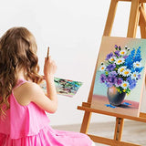 ADXCO 8 Pack Wood Panels 12 x 8 inch Wooden Canvas Board Unfinished Wooden Panel Boards for Painting, Arts, Pouring Use with Oils, Acrylics ADXCO