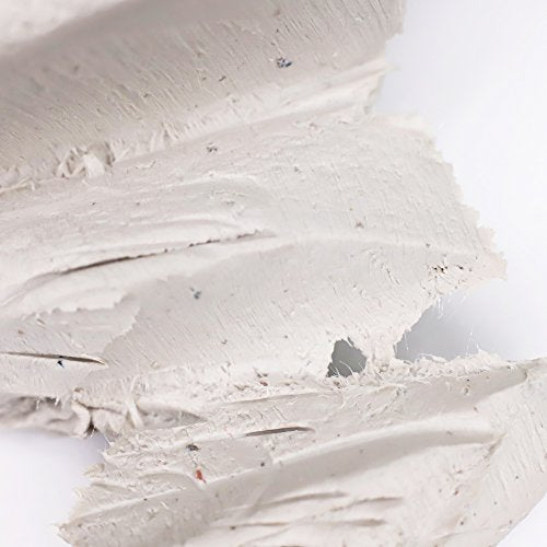 Mont Marte White Air Hardening Modeling Clay, 2kg (4.4lb). Approximate 24 Hour Drying Time. Easy to Smooth and Knead. Suitable for a Variety of MONT MARTE