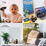 Nesting Dolls Russian Matryoshka Dolls for Kids Wood Stacking Nested Set 5 Pieces Handmade Toys for Children Christmas Birthday Decoration Halloween Zoymiu