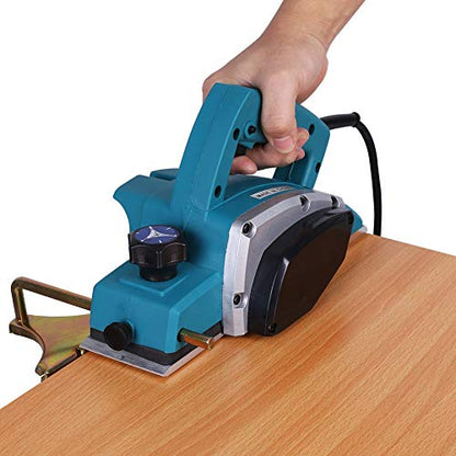 Electric Hand Planer, Portable Wood Planer Hand Held Power Planer Machine Woodworking Power Tool with Adjustable Planing Depth for Woodworker