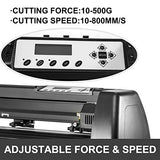 Mophorn Heat Press Machine 15x15 inch 5in1 T-Shirt Heat Press and Vinyl Cutter 54 inch Plotter Machine 1350mm Paper Feed Vinyl Cutter Plotter Mophorn