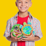 Stepping Stone Painting Kit for Kids - Paint 5 Garden Stones - Arts and Crafts for Boys & Girls Ages 4-12 - Gifts for Kid, Boy, Girl Age 4, 5, 6, 7, Dan&Darci