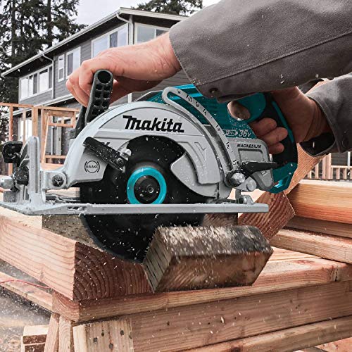 Makita XSR01Z 18V X2 LXT Lithium-Ion 36V Brushless Cordless Rear Handle 7-1/4" Circular Saw, Tool Only (Renewed) Makita
