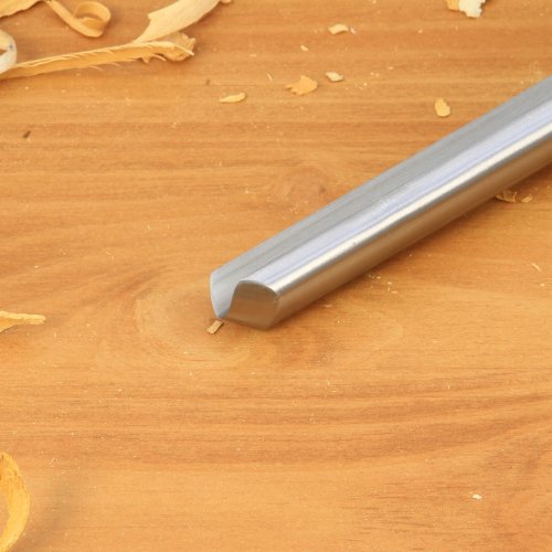 Hurricane Turning Tools, HTT-102, High Speed Steel, 5/8" Bowl Gouge (1/2" Flute) for Woodturning - WoodArtSupply