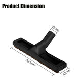 ANBOO 32mm 1 1/4 inches Vacuum Hardwood Floor Attachment Accessories Deluxe Extra Large Hardwood Brush 1-1/4inch Multi Surface Vacuum Attachments 360 ANBOO
