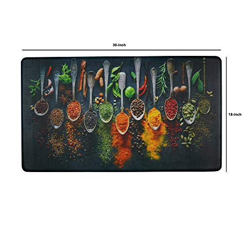 UpNUpCo Artistic Beautiful Anti Fatigue Kitchen Floor Mat - Unique Floor Mats - Pain Relief Padded Kitchen Mats - Floor Mats For In Front Of Sink - UpNUpCo