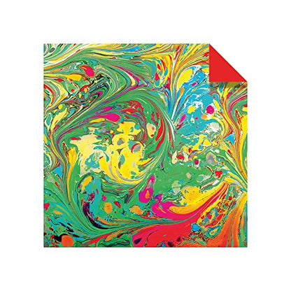 Origami Paper 200 sheets Marbled Patterns 6" (15 cm): Tuttle Origami Paper: Double Sided Origami Sheets Printed with 12 Different Patterns - WoodArtSupply