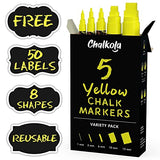 Chalkola Artist Bundle - 5 Green Variety + 5 Yellow Variety Chalkola